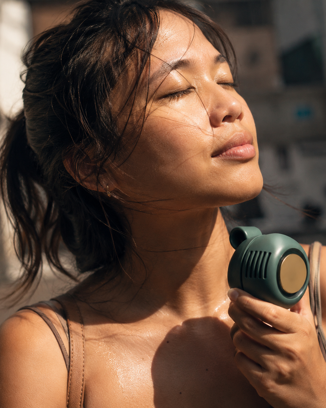 BREEZO Portable Silent Mini Bladeless Fan